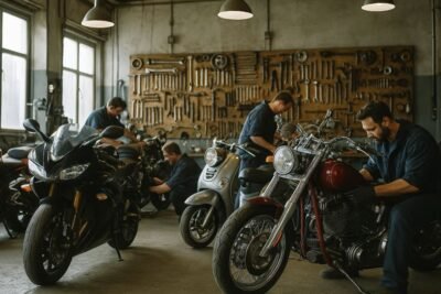 Taller Mecánico Para Motos en San Francisco, California – Cerca de Ti