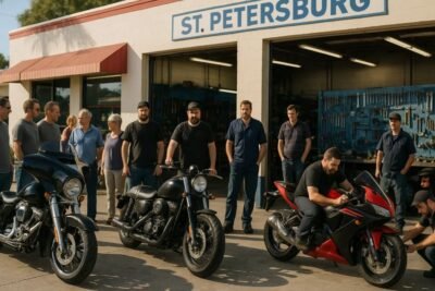 Talleres Mecánicos de Motocicletas en San Petersburgo, Florida – Cerca de Ti